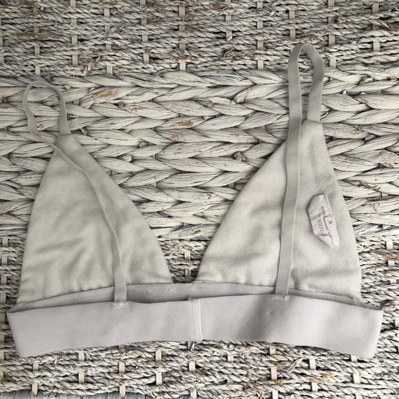 (3 for $15) HER by H White Triangle Bralette - Picture 2 of 3
